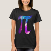 Galaxy Pi Symbol Space Math 's T-shirt (Voorkant)