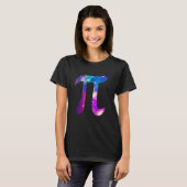 Galaxy Pi Symbol Space Math 's T-shirt (Voorkant volledig)
