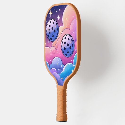 Galaxy Pickleball Magic - Schattigee ruimtethema-p Pickleball Paddle (Links)