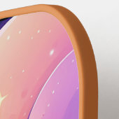 Galaxy Pickleball Magic - Schattigee ruimtethema-p Pickleball Paddle (Links Detail)