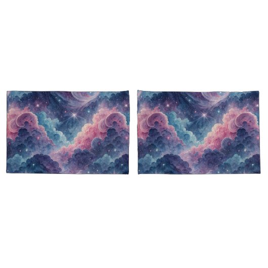Galaxy Pillowcases – Space Themed Pillow Covers Ma Kussensloop (Achterkant-Set)
