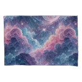 Galaxy Pillowcases – Space Themed Pillow Covers Ma Kussensloop (Voorkant-Links)