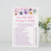 Galaxy Pink Gold Space Raad, die zei dat het een s (Staand voorkant)