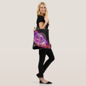 Galaxy Pink Paars Aries Constellation Zodiac Sign Tote Bag (Op model)