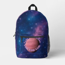 Galaxy Planet Backpack – Aangepaste naam Orbit
