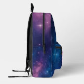 Galaxy Planet Backpack – Aangepaste naam Orbit Bedrukte Rugzak (Links)