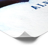 Galaxy Planets en Sterren Space Rocket Welkom Poster (Hoek)