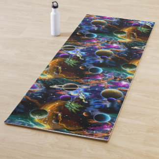 Galaxy Planets Stars Yogamat