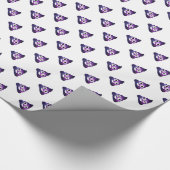 Galaxy Poo Emoji Cadeaupapier (Hoek)