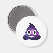 Galaxy Poo Emoji Magneet (Voorkant / Achterkant)