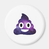 Galaxy Poo Emoji Magneet (Voorkant)