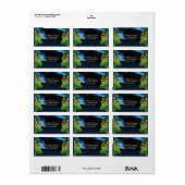 Galaxy Portal briefpapier Etiket (Full Sheet)