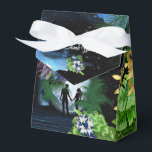 Galaxy-Portal Bruiloft Bedankdoosjes<br><div class="desc">Een magische,  mystieke,  futuristische buitenruimteportaal,  fantasie achtergrond voor een bruiloft.</div>