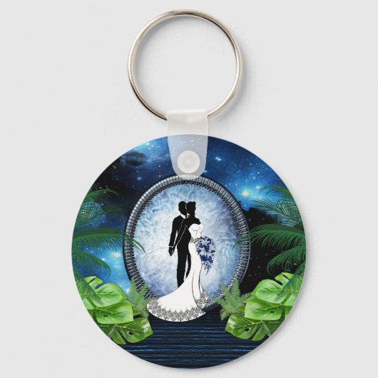 Galaxy-Portal Groomsman-cadeau Sleutelhanger (Voorkant)