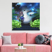 Galaxy-Portal Huisdecoratie Canvas Afdruk (Insitu (Woonkamer))