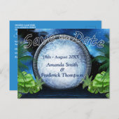 Galaxy Portal Sla de data op Aankondigingskaart (Voorkant / Achterkant)