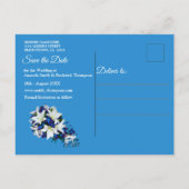 Galaxy Portal Sla de data op Aankondigingskaart (Achterkant)