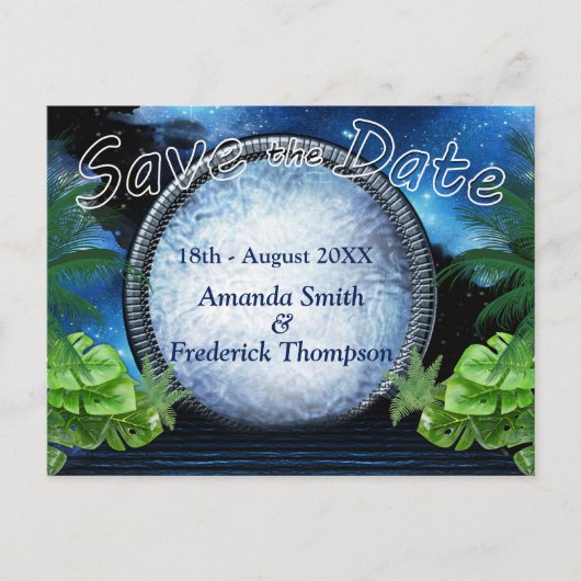 Galaxy Portal Sla de data op Aankondigingskaart (Voorkant)