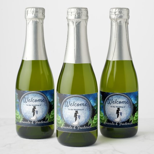 Galaxy-portal Sparkling Wijnetiket (Flessen)