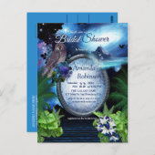 Galaxy Portal Vrijgezellenfeest Briefkaart (Voorkant / Achterkant)