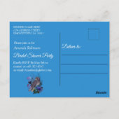 Galaxy Portal Vrijgezellenfeest Briefkaart (Achterkant)