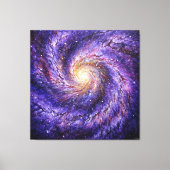 Galaxy Poster Canvas Afdruk (Voorkant)