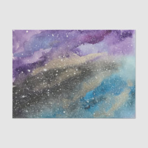 Galaxy Print Buitenspatie Waterverf Weefselpapier Tissuepapier