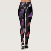 Galaxy Print Cats Patterated Leggings (Achterkant)