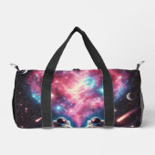 Galaxy Print Duffle Bag Plunjezak (Voorkant)