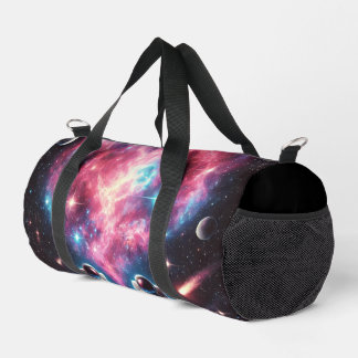 Galaxy Print Duffle Bag Plunjezak