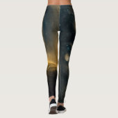 Galaxy Print Leggings – Kosmische Stijl en Oneindi (Achterkant)