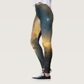 Galaxy Print Leggings – Kosmische Stijl en Oneindi (Links)