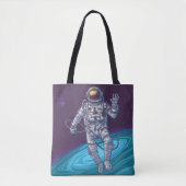Galaxy Print. Tote Bag (Voorkant)