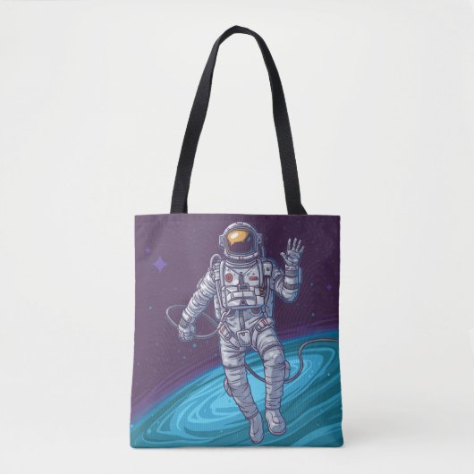 Galaxy Print. Tote Bag (Voorkant)