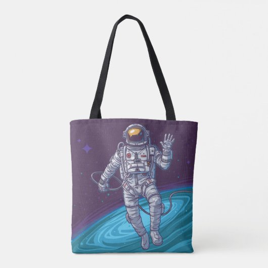 Galaxy Print. Tote Bag (Achterkant)