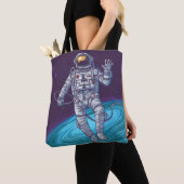 Galaxy Print. Tote Bag (Dichtbij)