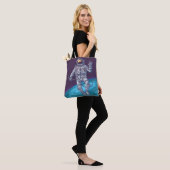 Galaxy Print. Tote Bag (Op model)