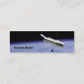 Galaxy-profielkaart Mini Visitekaartje (Achterkant)