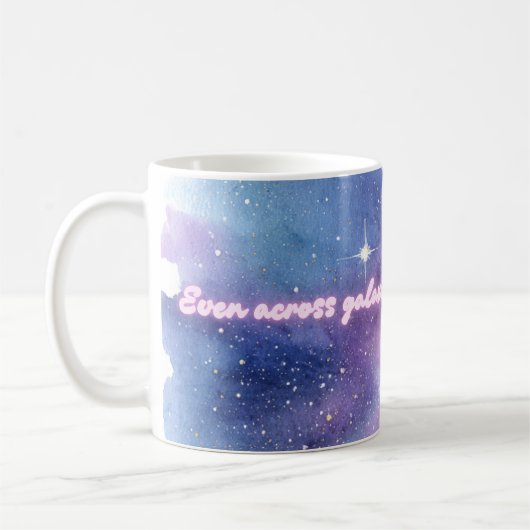 Galaxy Quote Mug Koffiemok (Links)