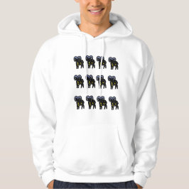 Galaxy Ram Sweatshirt – Aries Fire Sign Identity