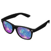 Galaxy Retro Shades Zonnebril (Gekanteld)