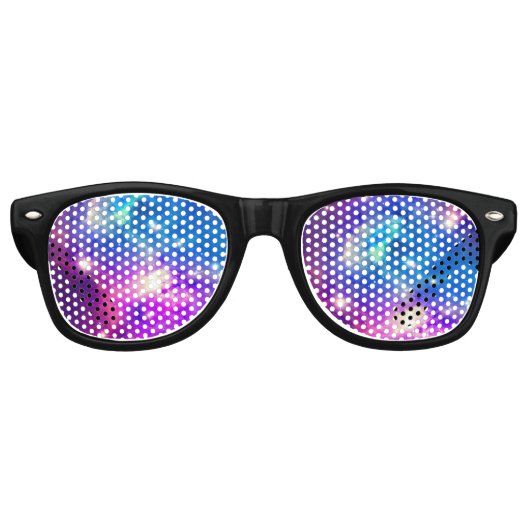 Galaxy Retro Shades Zonnebril (Voorkant)
