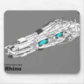 Galaxy Rhino Mousepad Muismat (Voorkant)