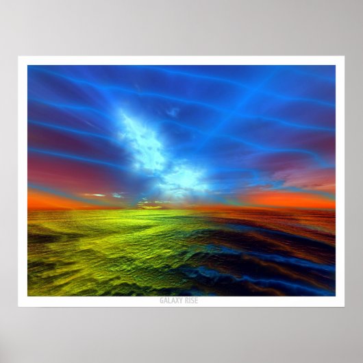 Galaxy Rise Poster (Voorkant)