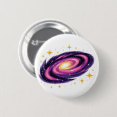 Galaxy Ronde Button 5,7 Cm (Voorkant /achterkant)