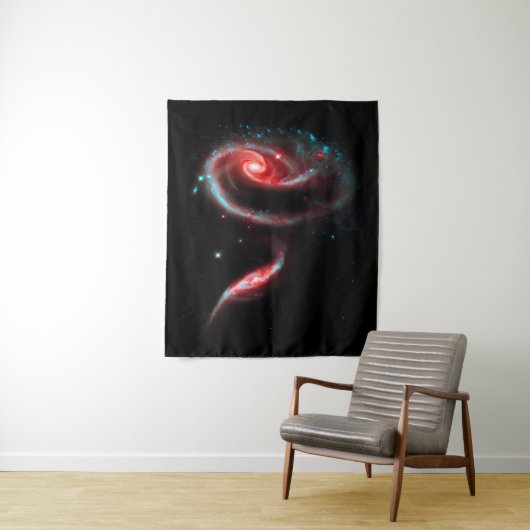 Galaxy Roos Red medium Wandkleed (In situ)