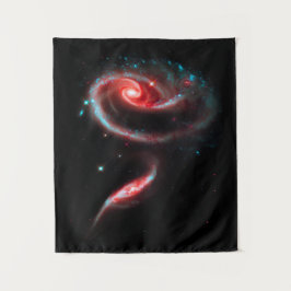 Galaxy Roos Red Small Wandkleed