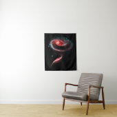 Galaxy Roos Red Small Wandkleed (In situ)