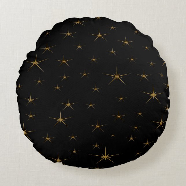 Galaxy Round Pillow Rond Kussen (Voorkant)