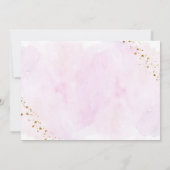 Galaxy roze goud uit deze wereld van de geboorte I Kaart (Achterkant)